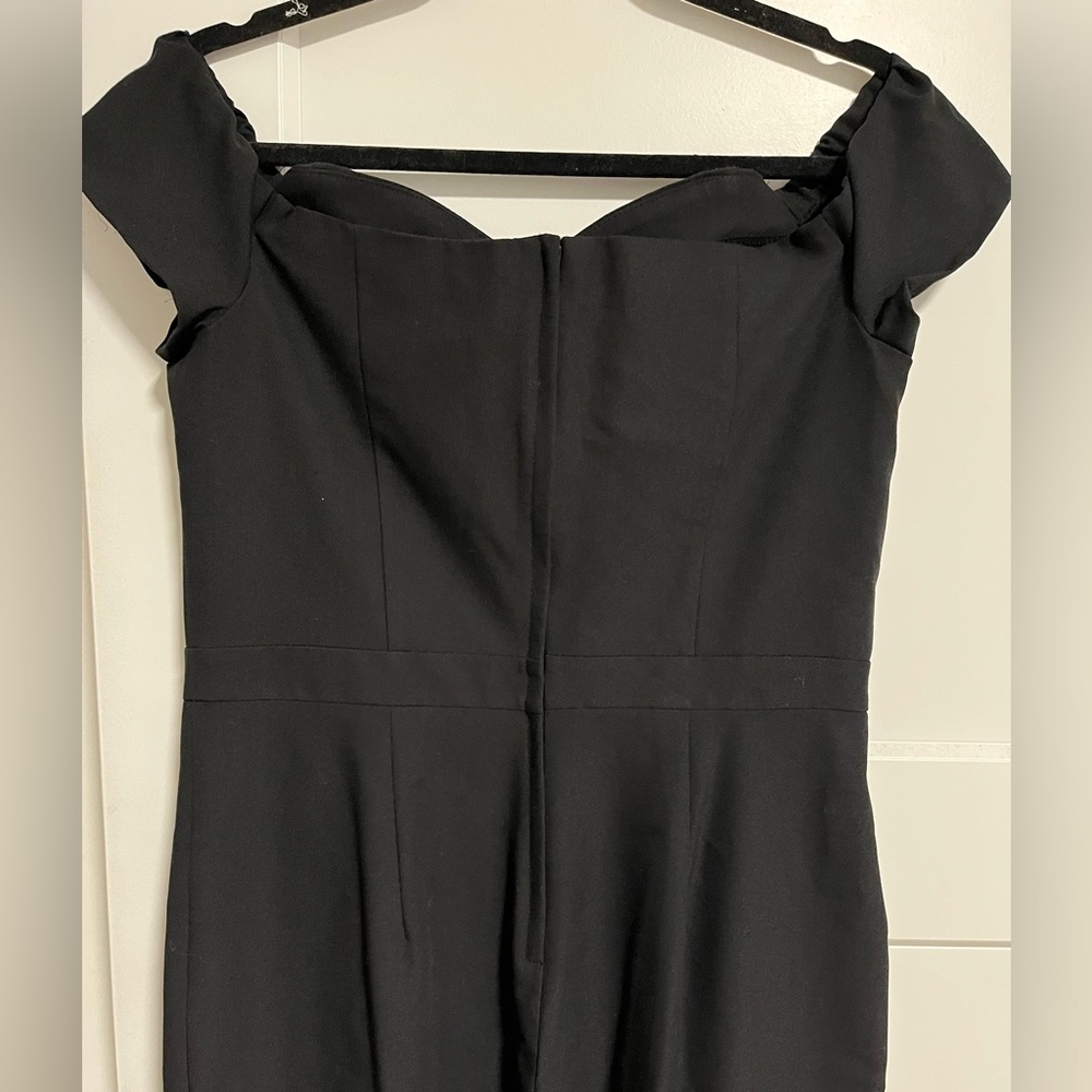 Crepe Ruffle Jumpsuit - Picture 7 of 8